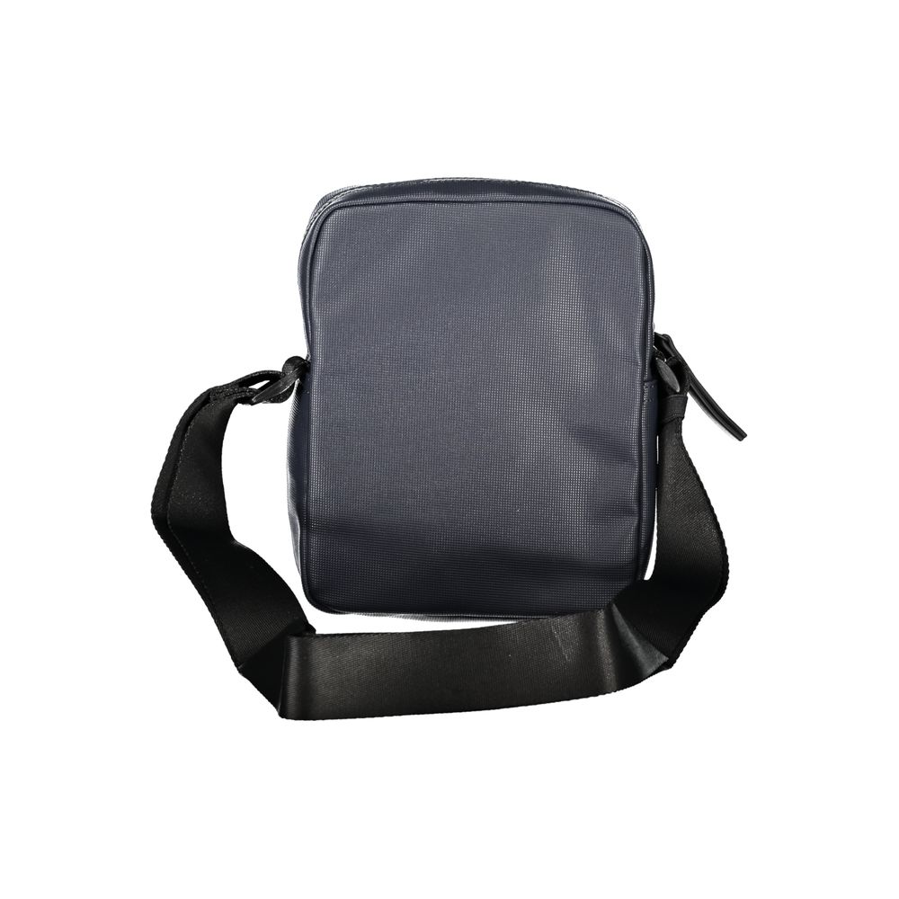 Blue Polyethylene Men Shoulder Bag - GLAMHUB BOUTIQUE 