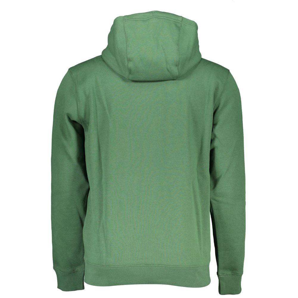 Green Cotton Men Sweater - GLAMHUB BOUTIQUE 