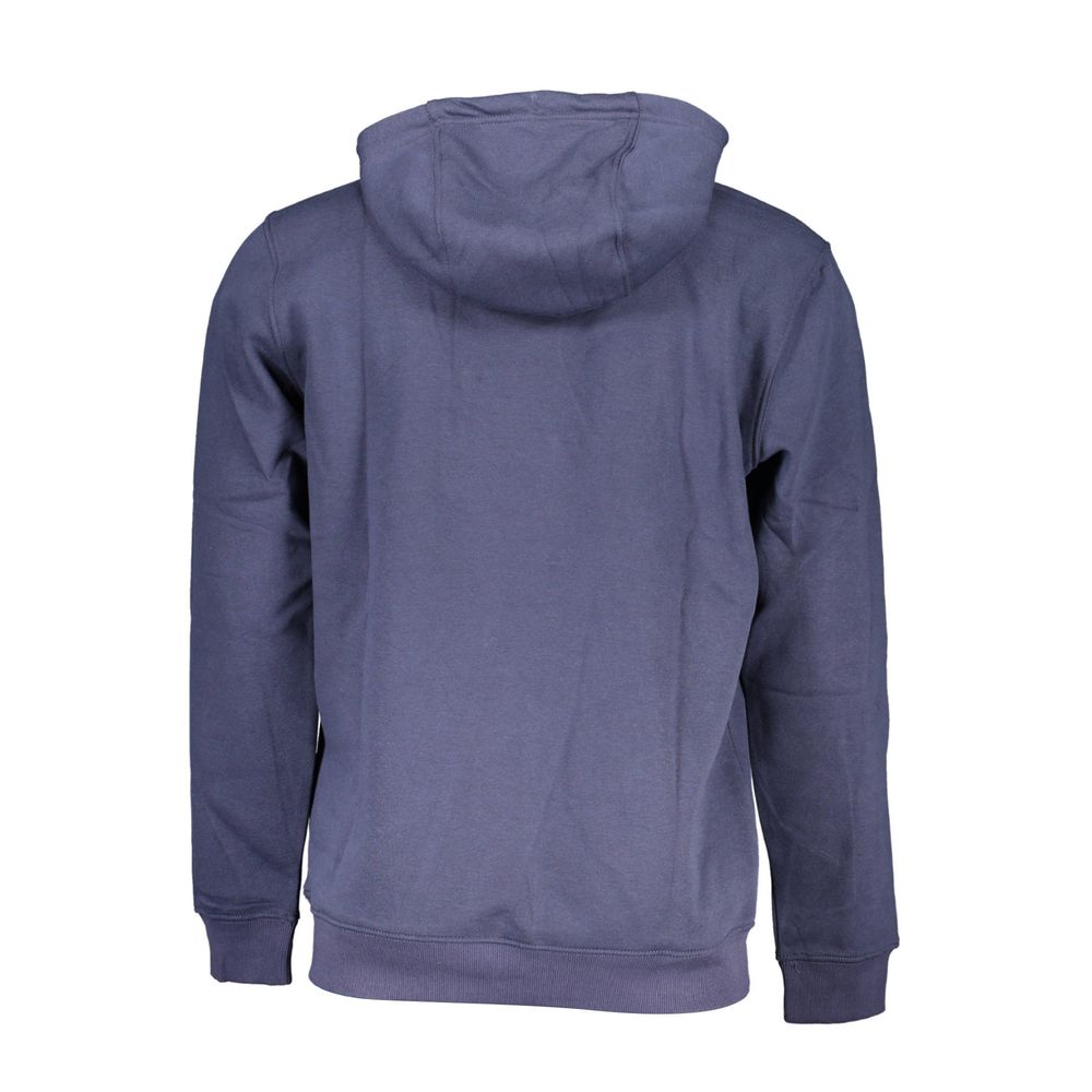 Blue Cotton Men Sweater - GLAMHUB BOUTIQUE 