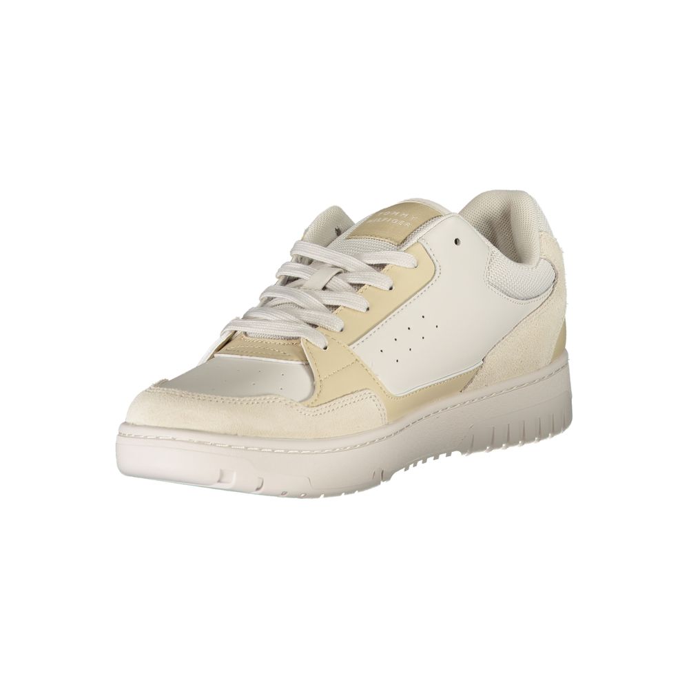 Beige Polyethylene Men Sneaker - GLAMHUB BOUTIQUE 