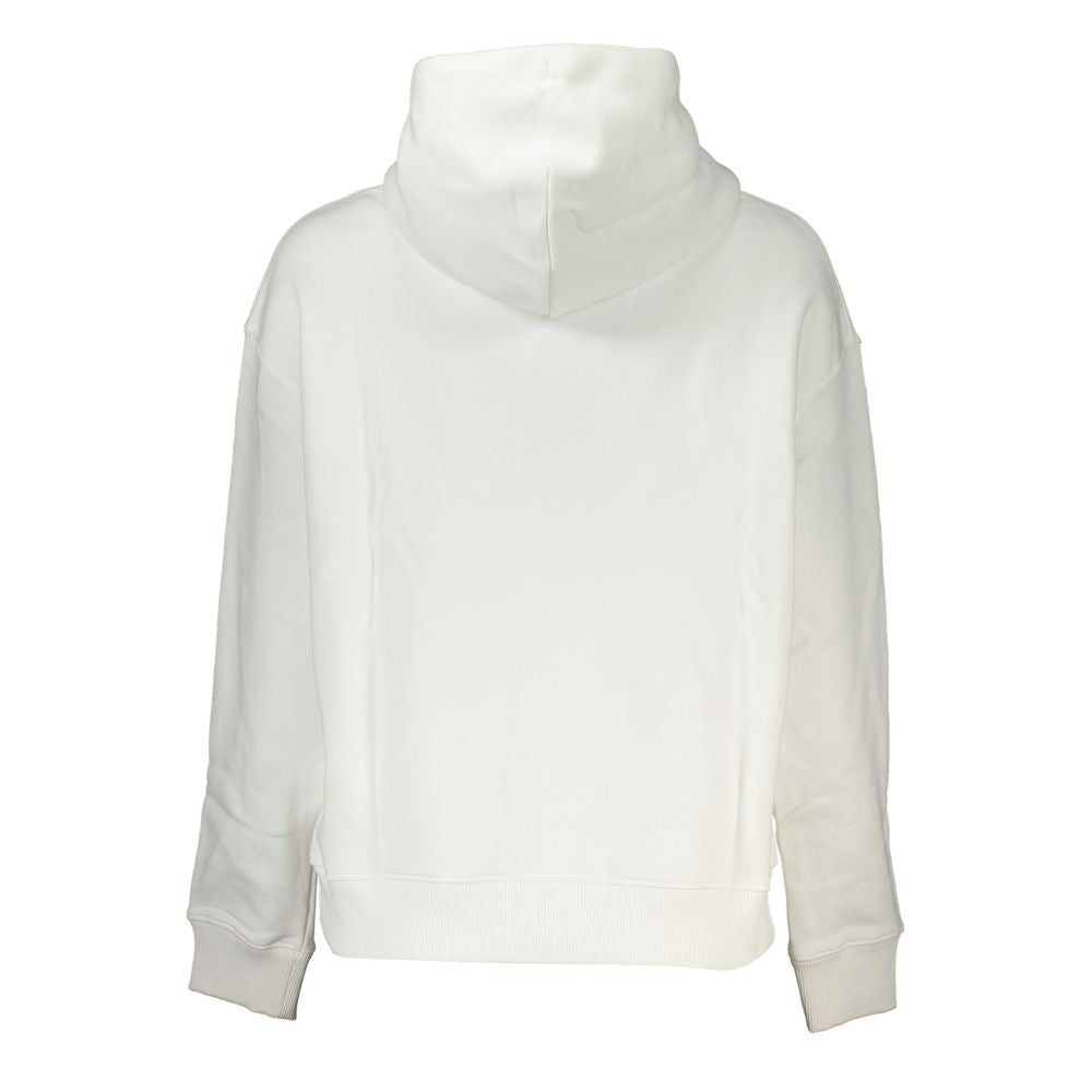 White Cotton Women Sweater - GLAMHUB BOUTIQUE 