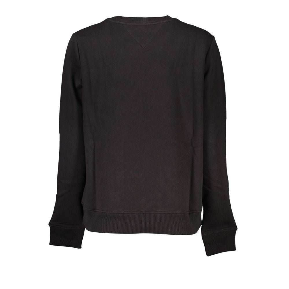 Black Cotton Women Sweater - GLAMHUB BOUTIQUE 