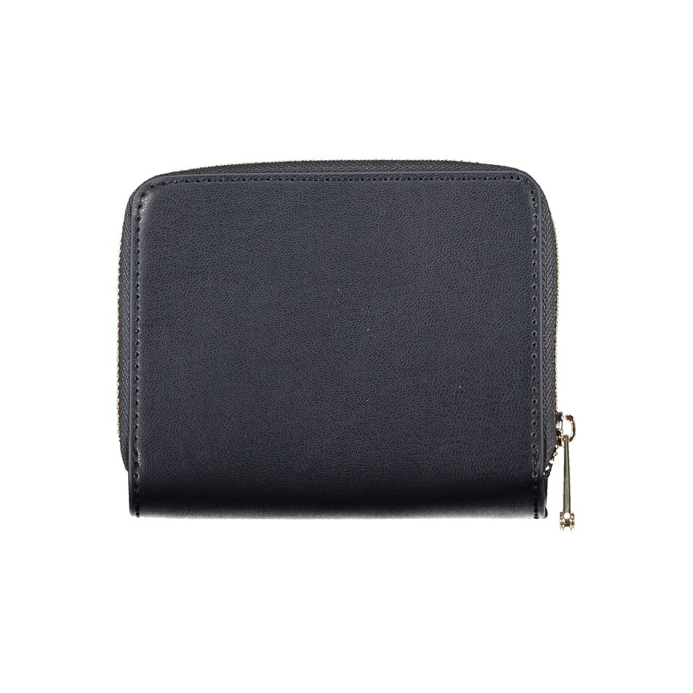 Sleek Blue Polyethylene Wallet - GLAMHUB BOUTIQUE 