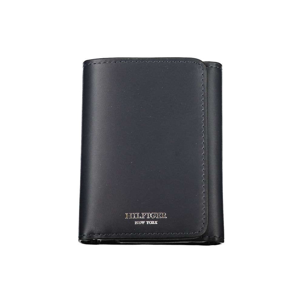 Elegant Blue Leather Wallet for Men - GLAMHUB BOUTIQUE 