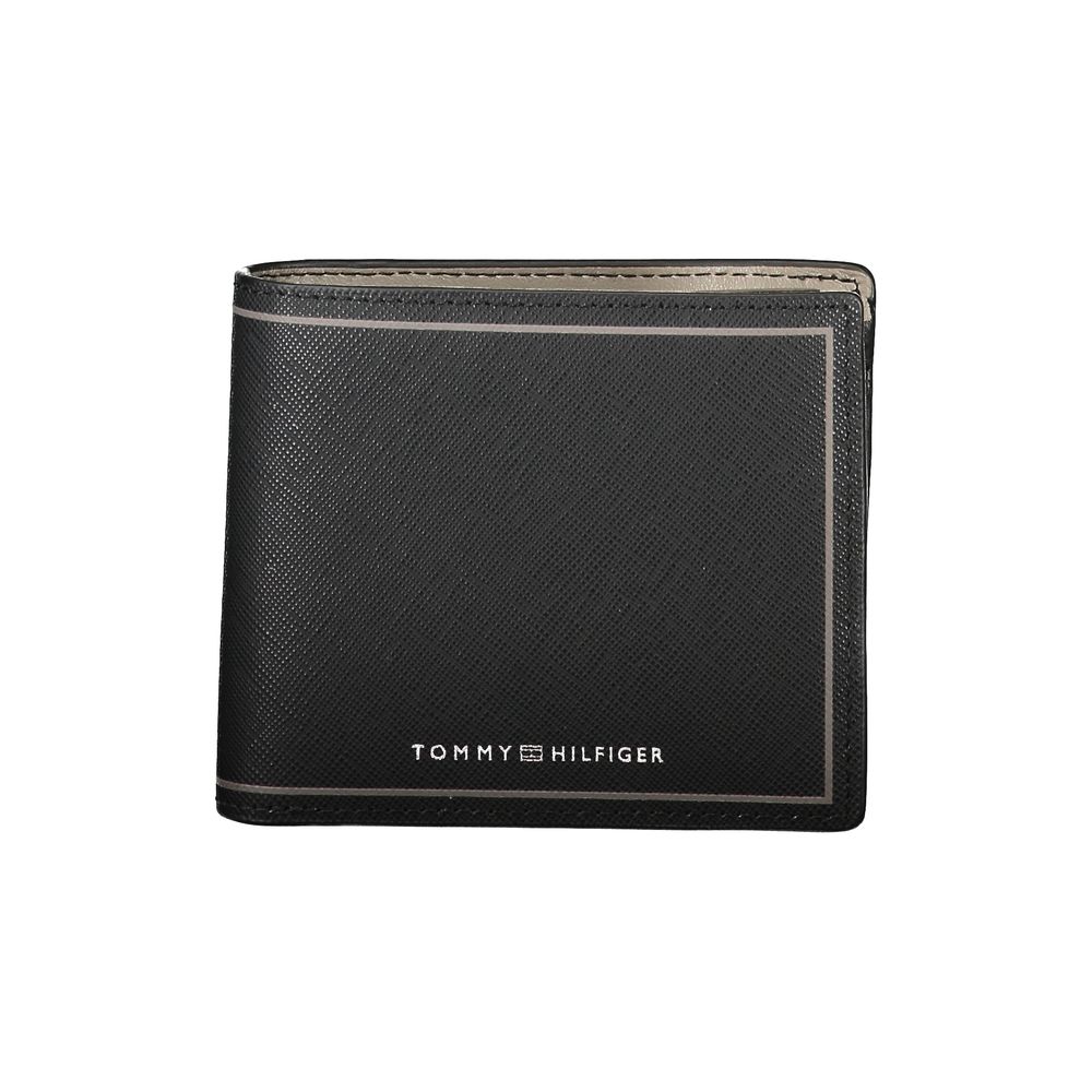 Elegant Black Leather Bifold Wallet - GLAMHUB BOUTIQUE 