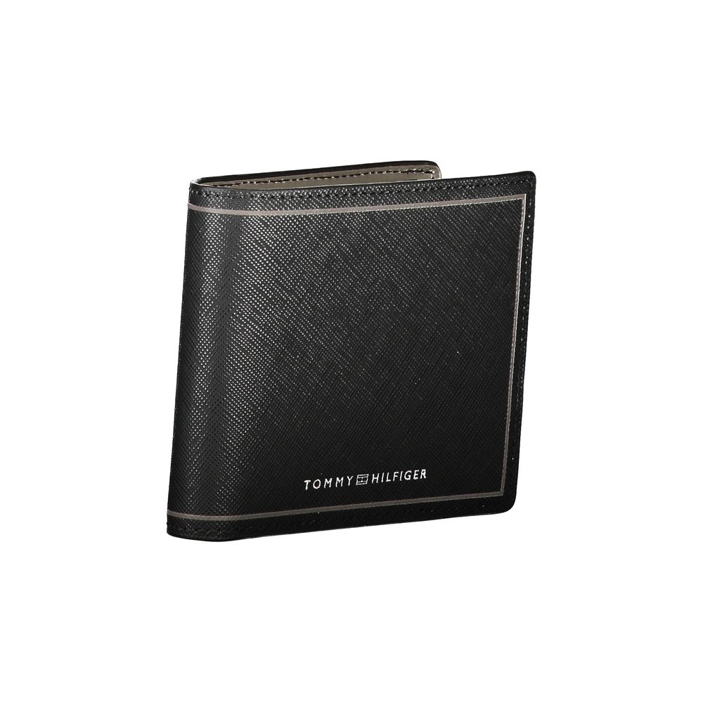 Elegant Black Leather Bifold Wallet - GLAMHUB BOUTIQUE 