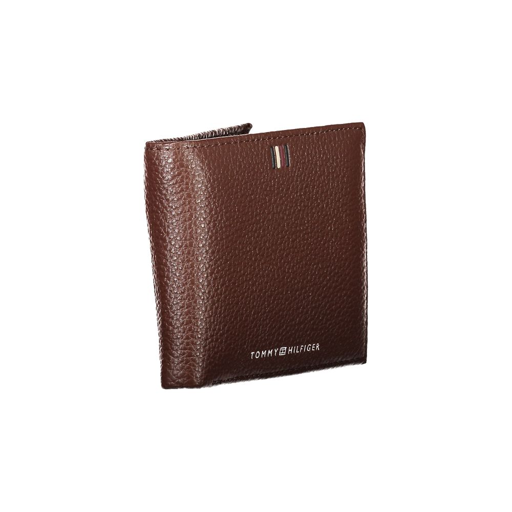 Elegant Brown Leather Bifold Wallet - GLAMHUB BOUTIQUE 