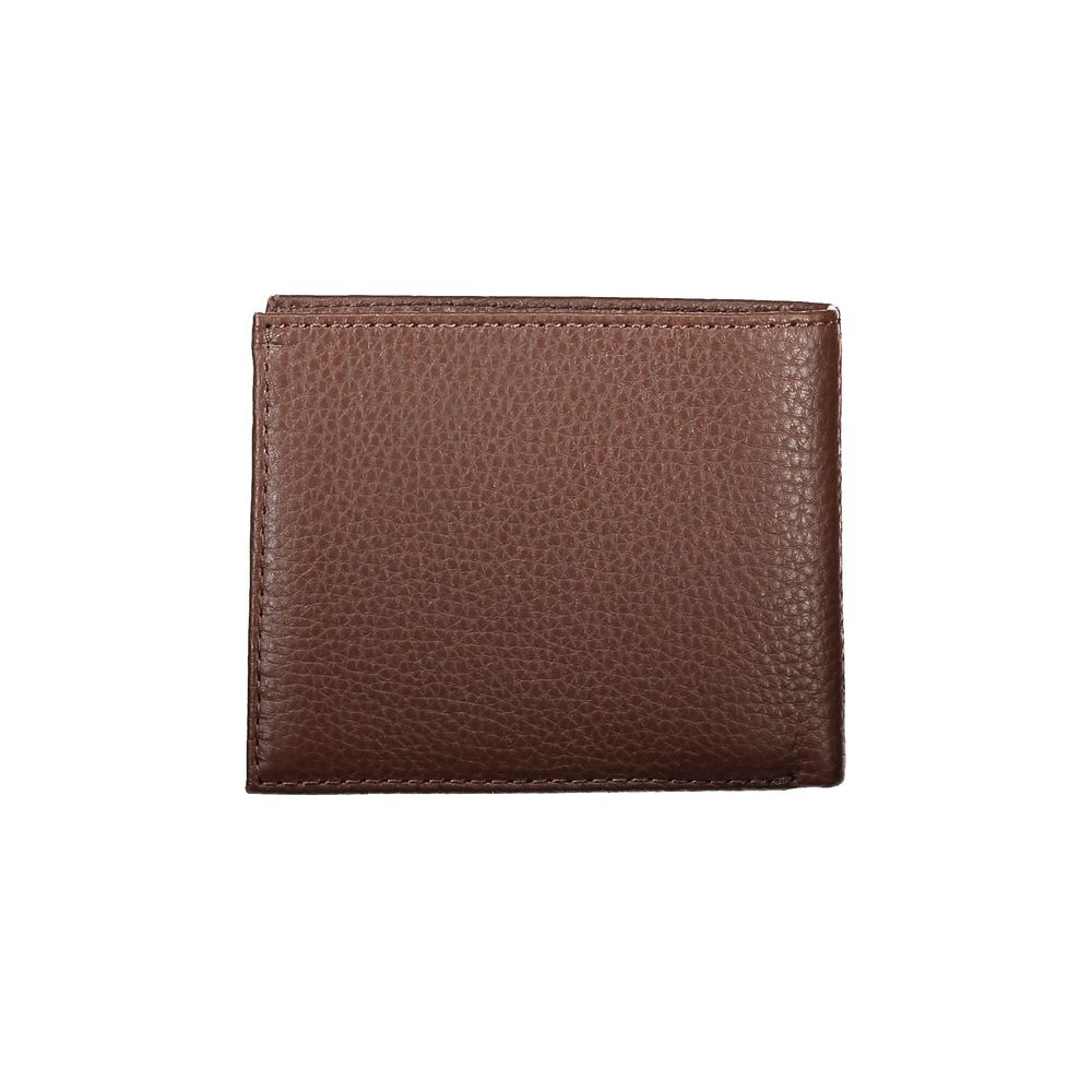 Elegant Leather Wallet with Contrast Details - GLAMHUB BOUTIQUE 