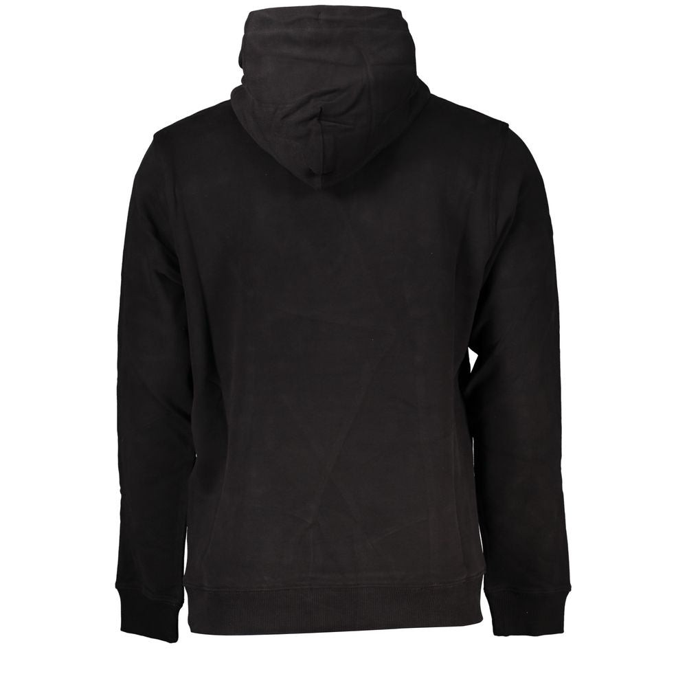 Elegant Long-Sleeved Hooded Sweatshirt - GlamHub Luxury and Icon Brand Clothing