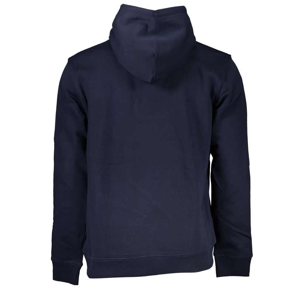 Classic Blue Hooded Sweatshirt - GlamHub Luxury and Icon Brand Clothing