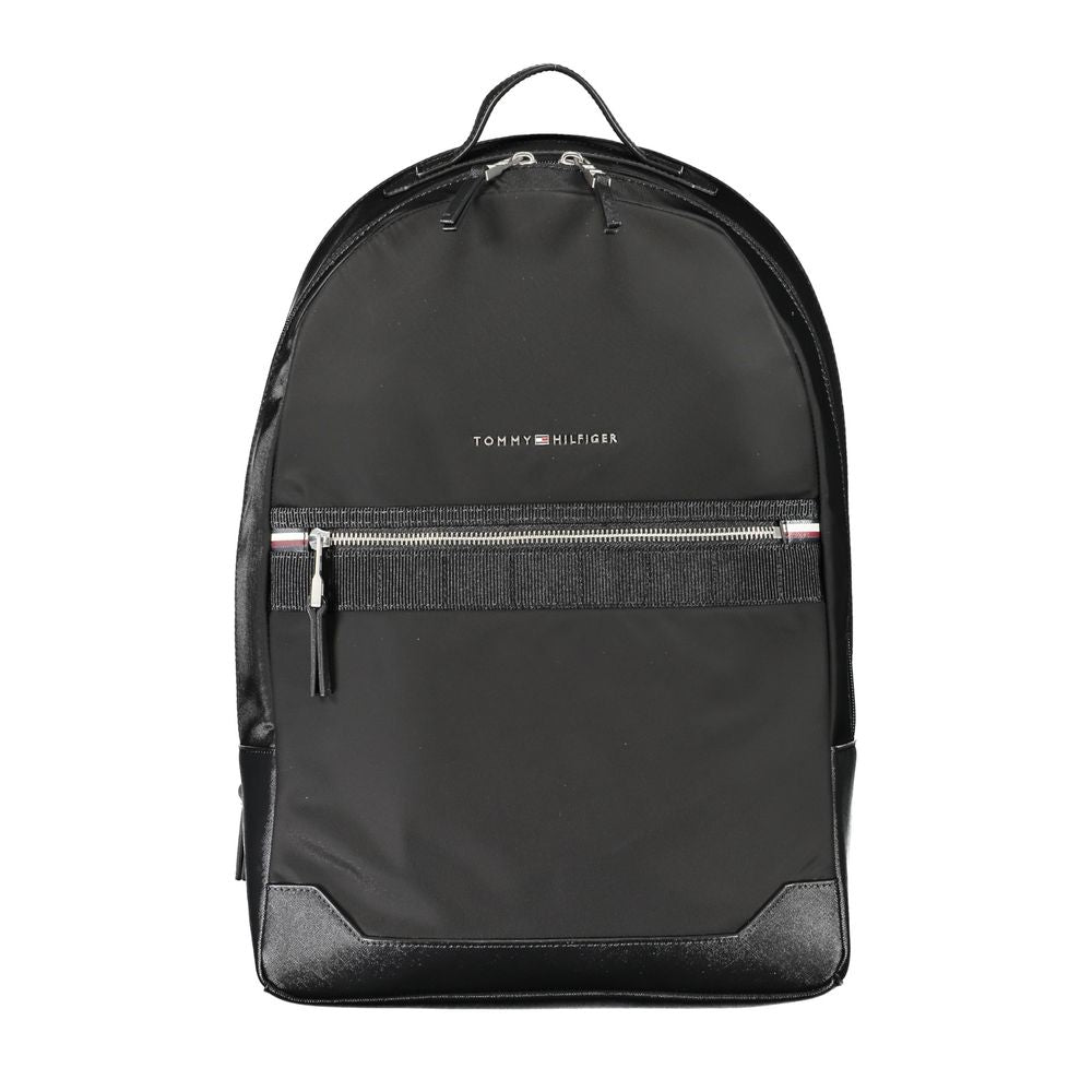 Urban Elegance Black Backpack - GLAMHUB BOUTIQUE 