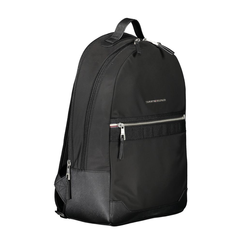 Urban Elegance Black Backpack - GLAMHUB BOUTIQUE 