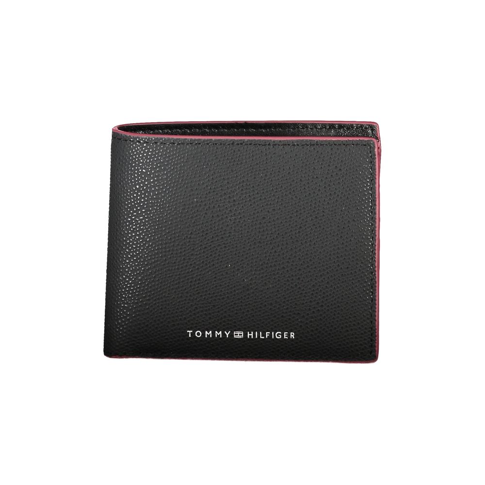 Elegant Black Leather Wallet - GLAMHUB BOUTIQUE 