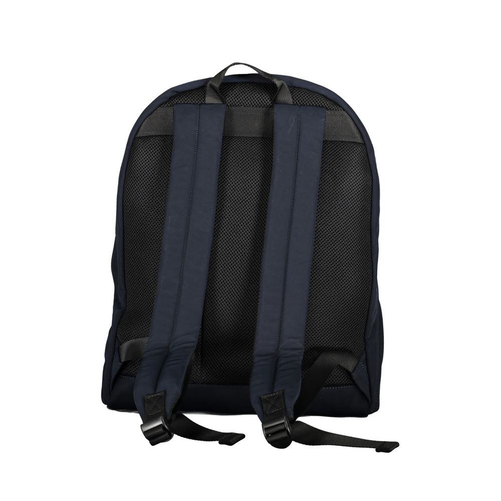 Sleek Blue Backpack with Laptop Holder - GLAMHUB BOUTIQUE 