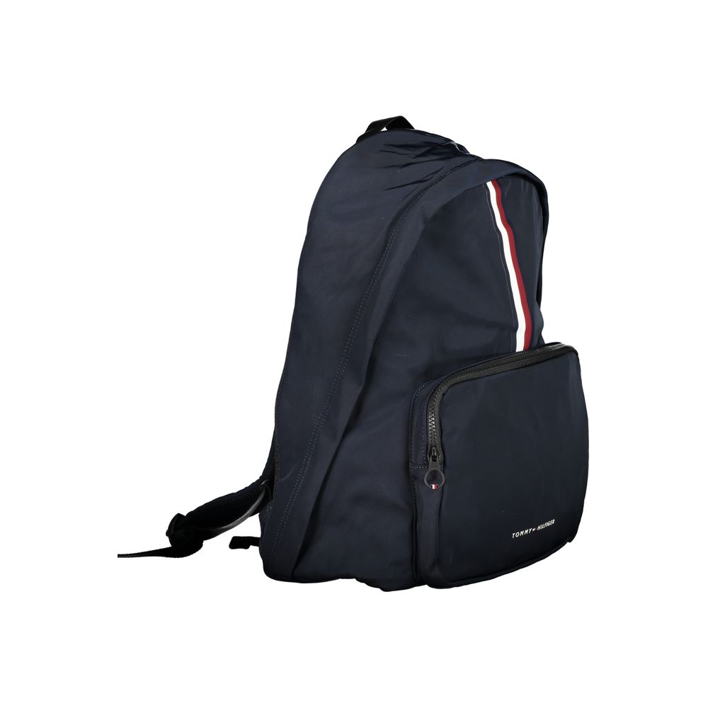 Sleek Blue Backpack with Laptop Holder - GLAMHUB BOUTIQUE 