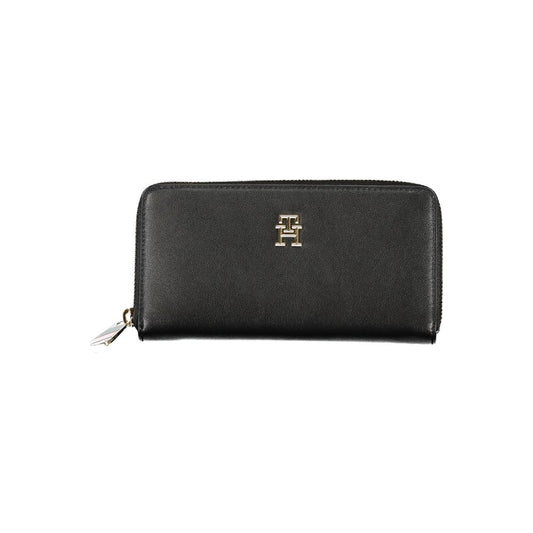 Sleek Polyester Blend Zip Wallet - GLAMHUB BOUTIQUE 