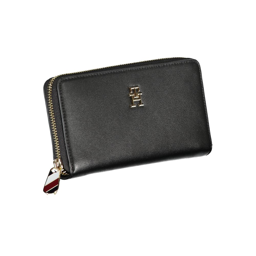 Sleek Polyester Blend Zip Wallet - GLAMHUB BOUTIQUE 