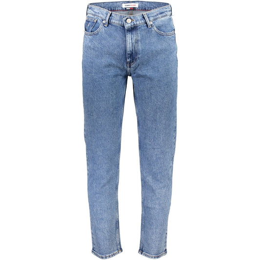 Chic Regular Tapered Washed Jeans - GLAMHUB BOUTIQUE 