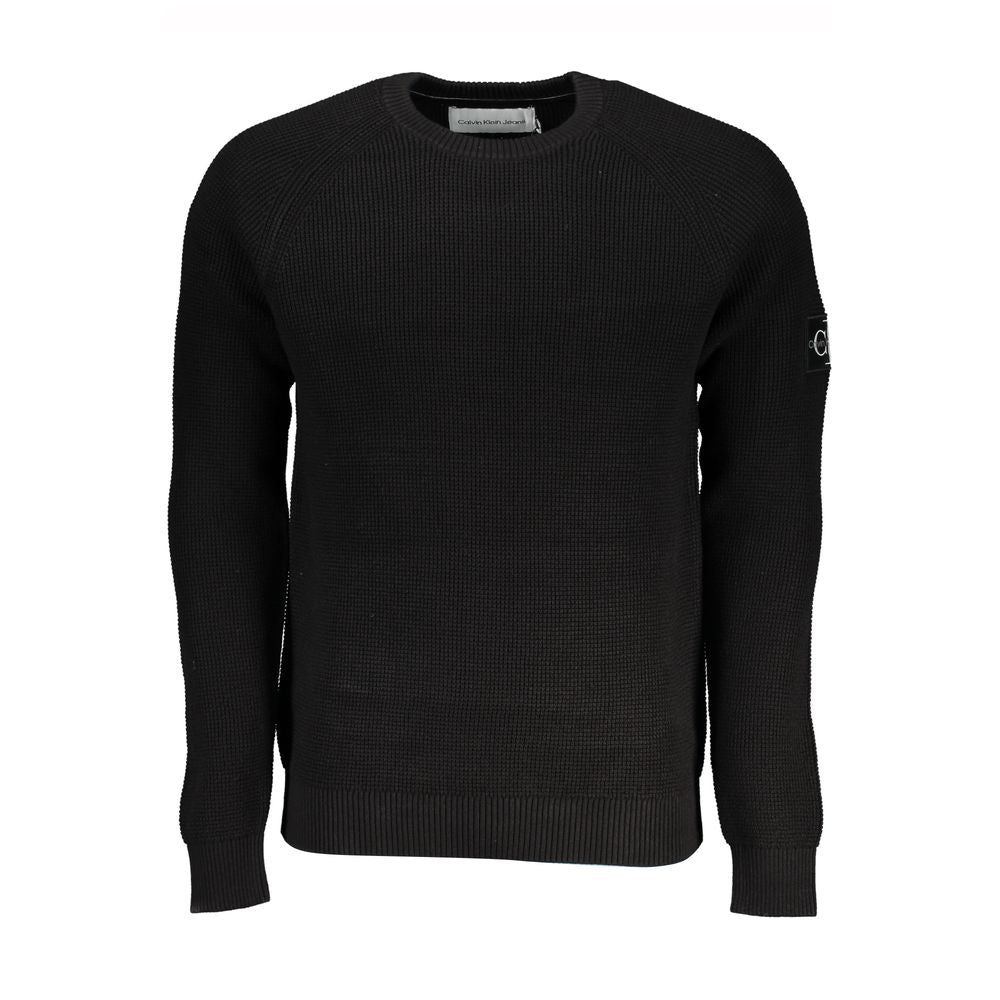 Sleek Organic Cotton Crew Neck Sweater - GLAMHUB BOUTIQUE 