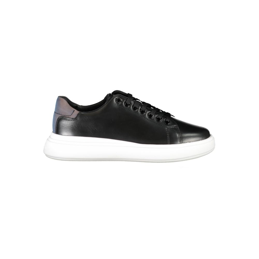 Chic Contrasting Lace-Up Sneakers - GLAMHUB BOUTIQUE 