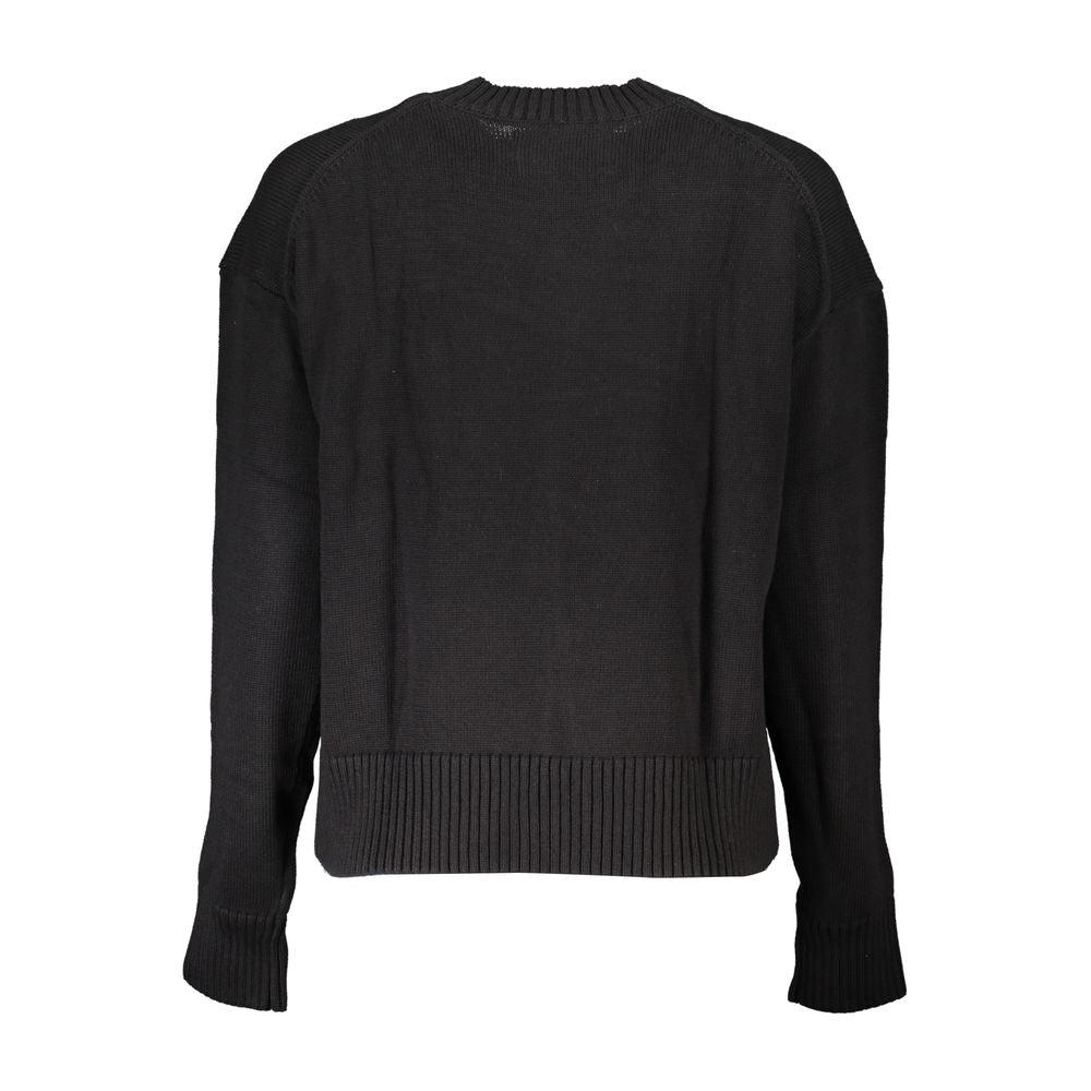 Elegant Long Sleeve Crew Neck Sweater - GLAMHUB BOUTIQUE 