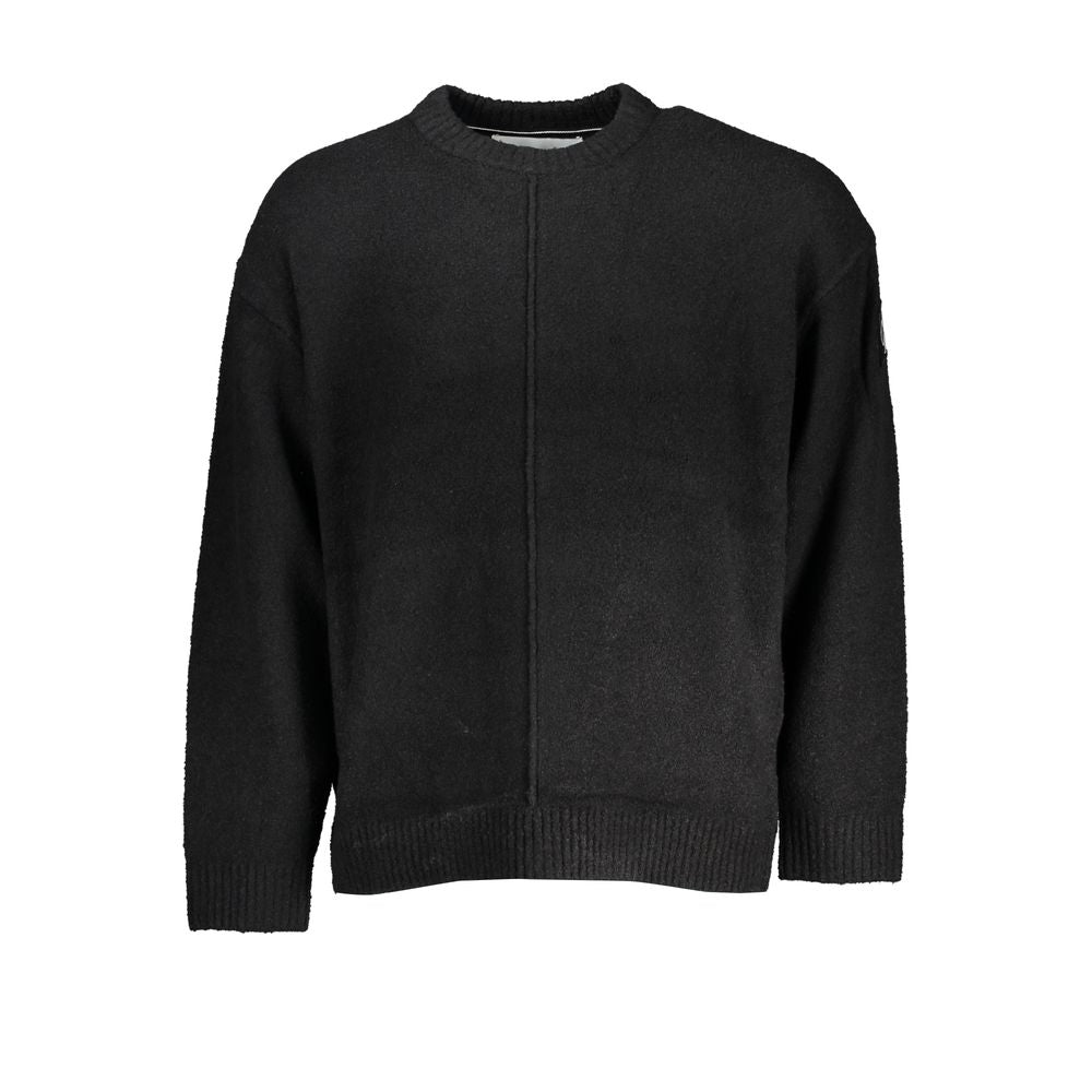 Sleek Long Sleeved Crew Neck Sweater - GLAMHUB BOUTIQUE 