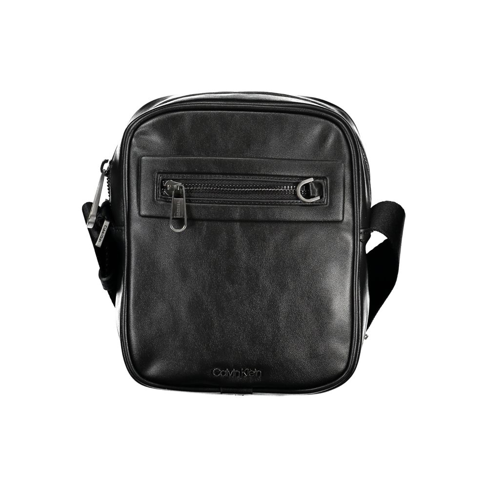 Sleek Urban Black Shoulder Bag - GLAMHUB BOUTIQUE 