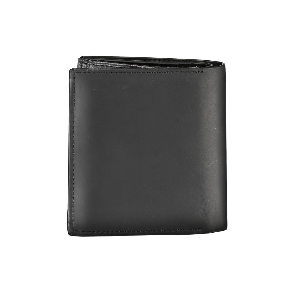 Sleek Dual Compartment Leather Wallet - GLAMHUB BOUTIQUE 