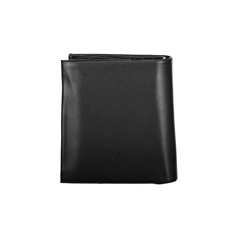 Sleek Black RFID-Secure Men's Wallet - GLAMHUB BOUTIQUE 