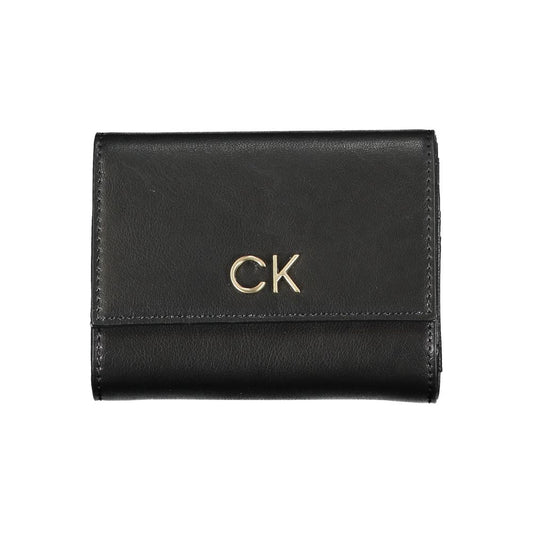 Elegant Black RFID-Safe Wallet - GLAMHUB BOUTIQUE 