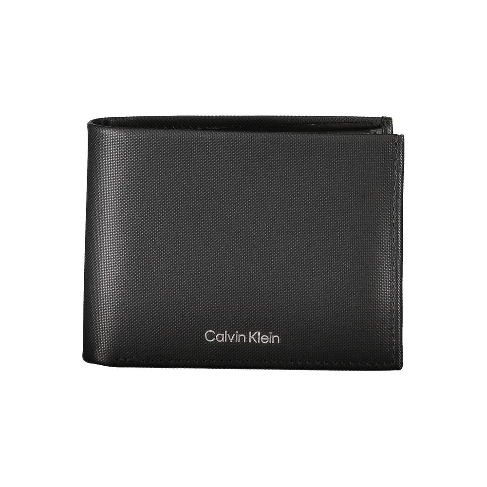 Elegant Black Leather Wallet with RFID Blocking - GLAMHUB BOUTIQUE 