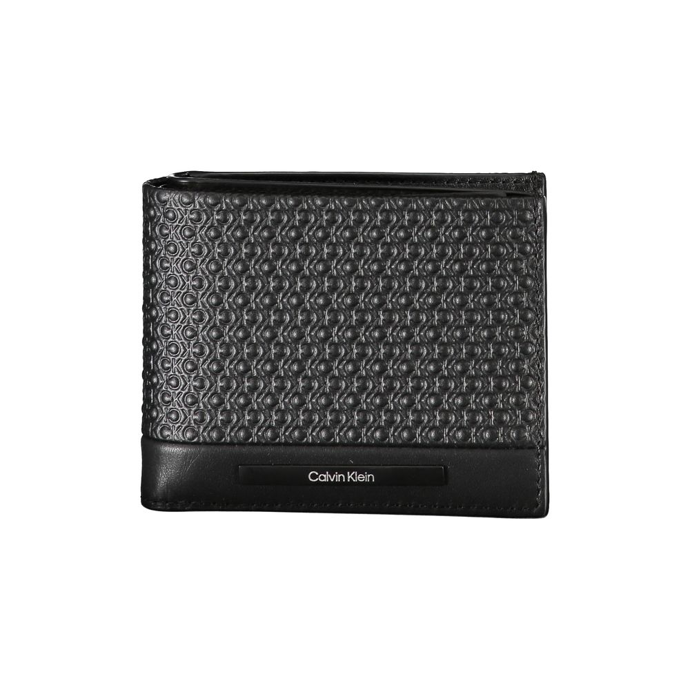 Elegant Black Leather RFID Wallet - GLAMHUB BOUTIQUE 