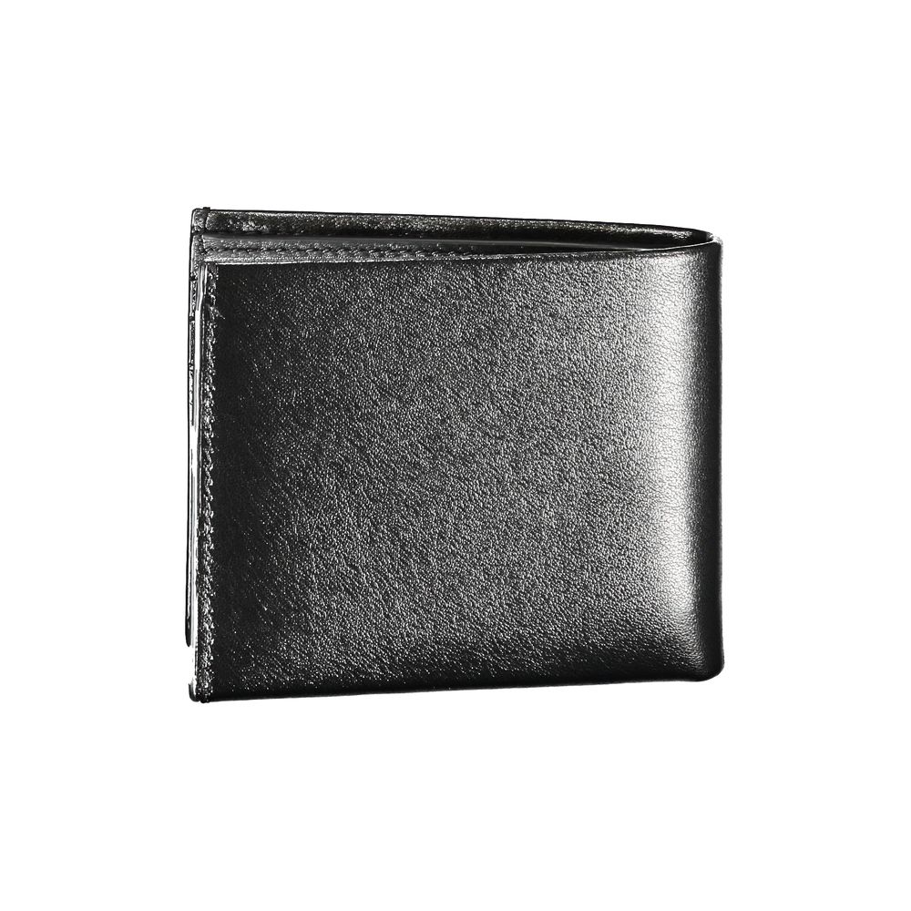 Sleek Double-Slot Leather Wallet with RFID Block - GLAMHUB BOUTIQUE 