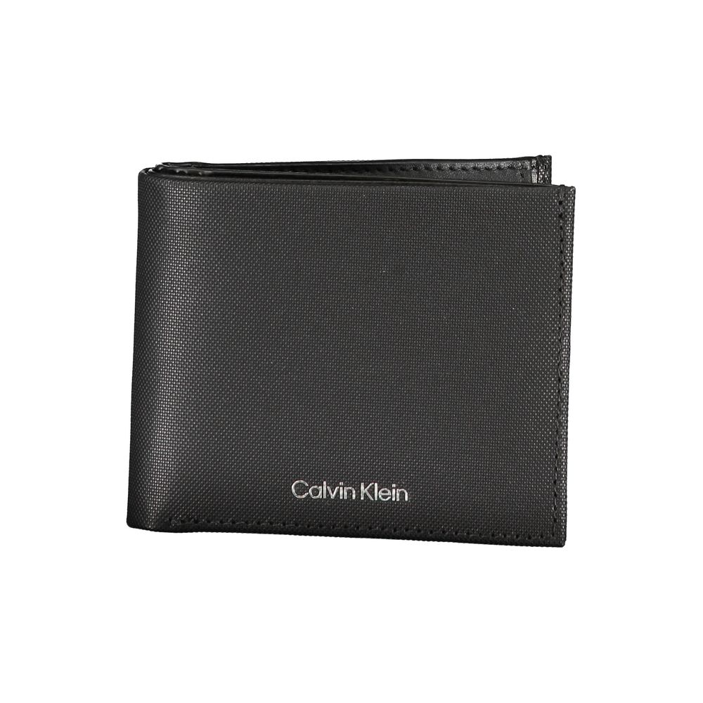 Elegant Black Leather Wallet with RFID Block - GLAMHUB BOUTIQUE 