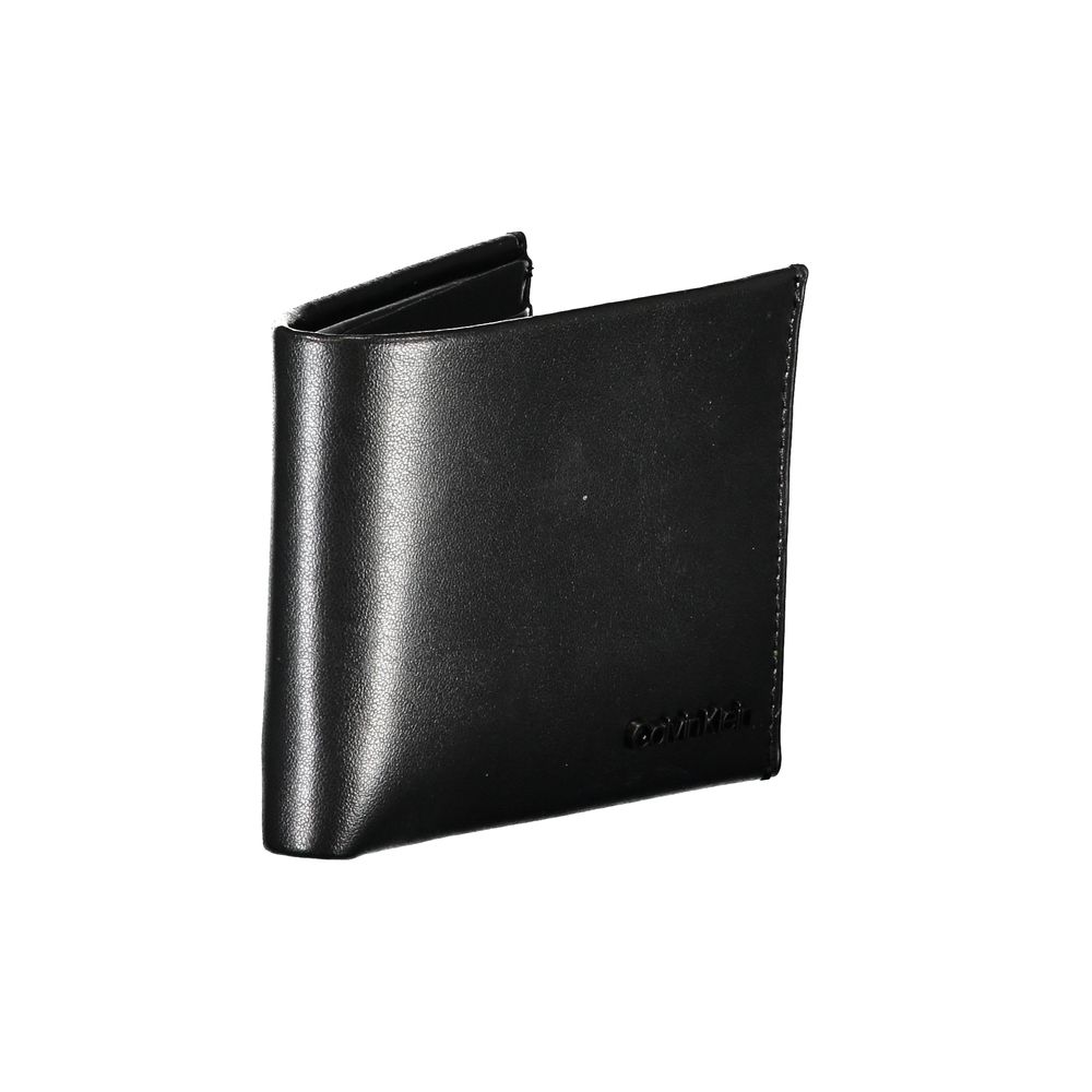 Sleek Double-Slot Leather Wallet with RFID Block - GLAMHUB BOUTIQUE 