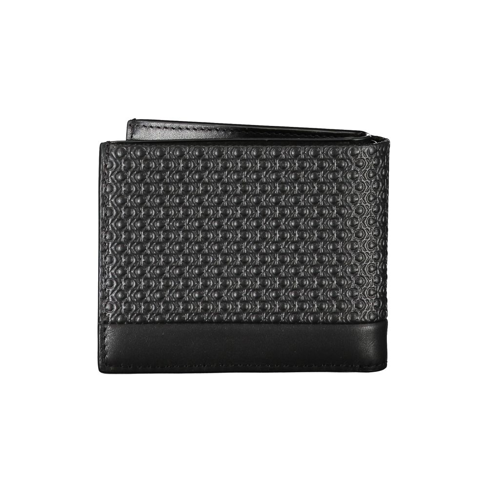 Elegant Black Leather RFID Wallet - GLAMHUB BOUTIQUE 