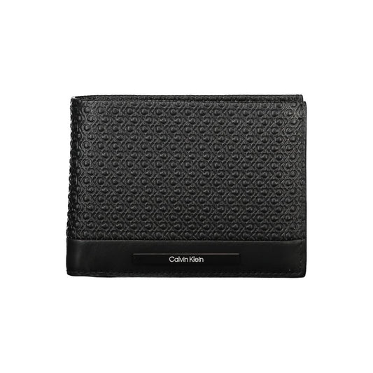 Elegant Black Leather RFID Wallet - GLAMHUB BOUTIQUE 