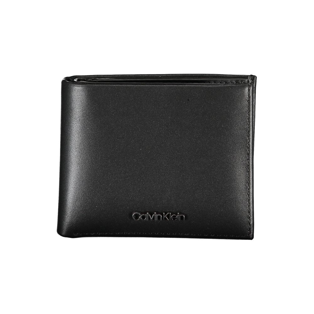 Sleek Leather Bi-Fold Wallet with RFID Block - GLAMHUB BOUTIQUE 