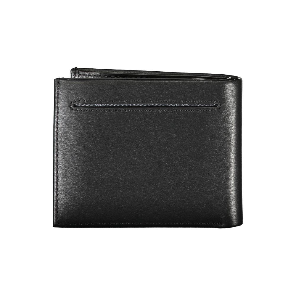 Sleek Leather Bi-Fold Wallet with RFID Block - GLAMHUB BOUTIQUE 