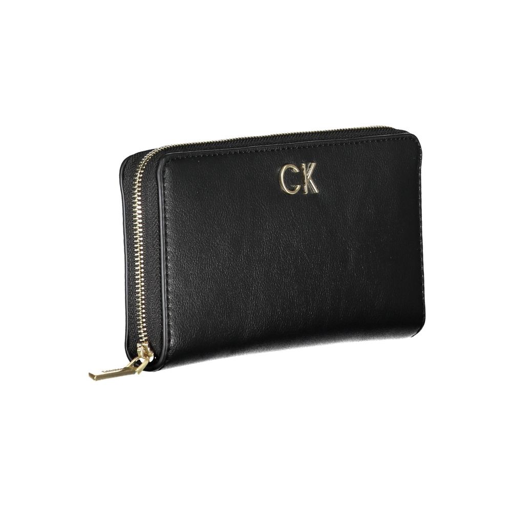 Sleek RFID-Safe Wallet with Chic Contrasts - GLAMHUB BOUTIQUE 