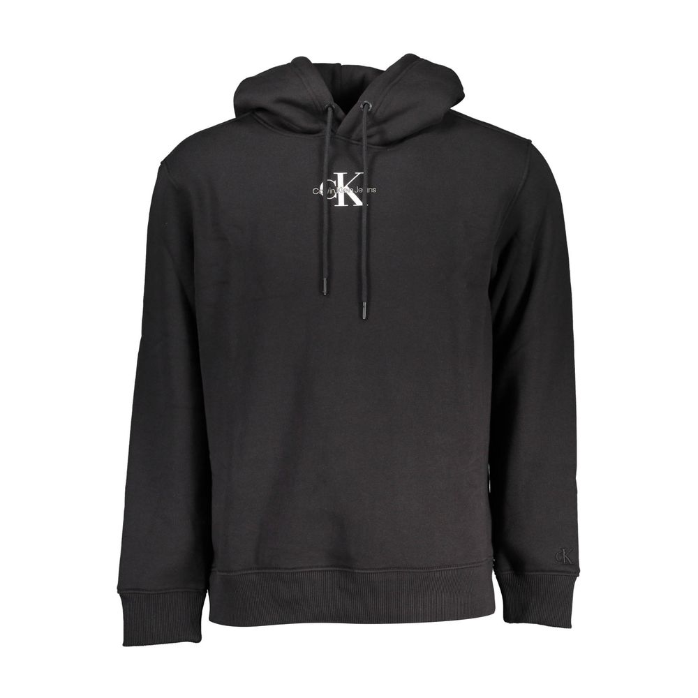 Sleek Embroidered Hooded Sweatshirt - GLAMHUB BOUTIQUE 