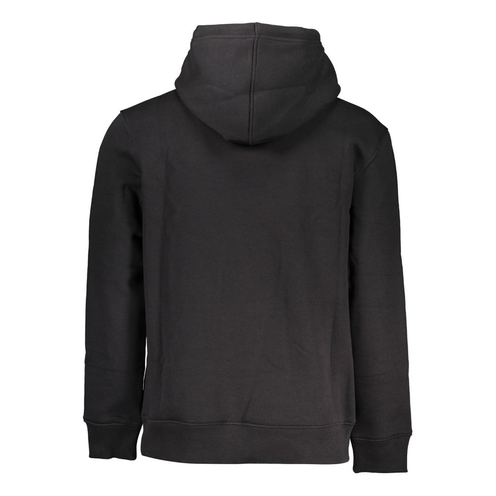 Sleek Embroidered Hooded Sweatshirt - GLAMHUB BOUTIQUE 