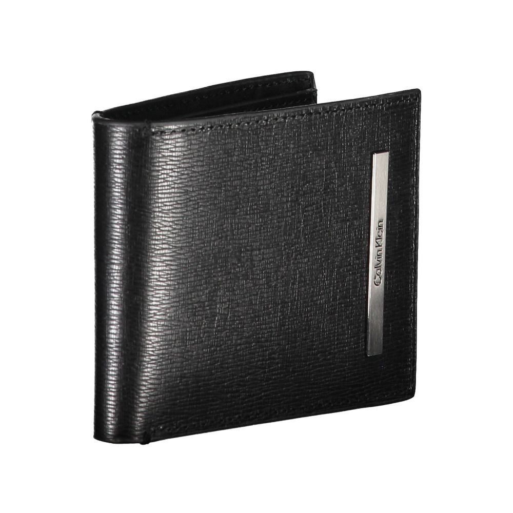 Sleek Black RFID-Blocking Wallet - GLAMHUB BOUTIQUE 