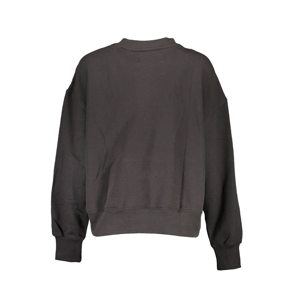 Elegant Long Sleeve Crew Neck Sweatshirt - GLAMHUB BOUTIQUE 