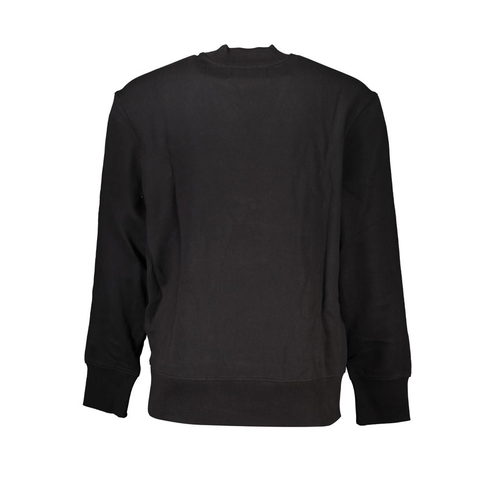 Elegant Crew Neck Cotton Sweatshirt - GLAMHUB BOUTIQUE 