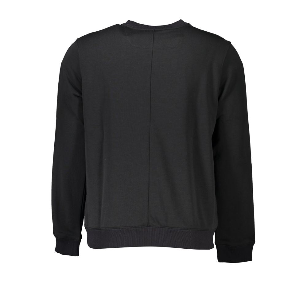 Sleek Black Crew Neck Sweater - GLAMHUB BOUTIQUE 