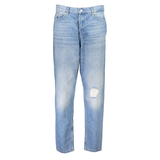 Chic Light Blue Vintage Mom Jeans - GLAMHUB BOUTIQUE 