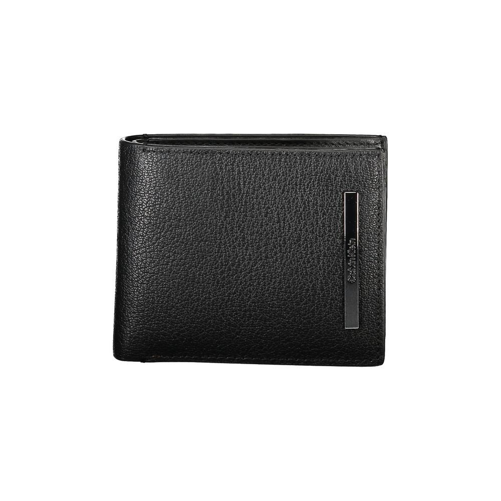 Elegant Black Leather Wallet with RFID Block - GLAMHUB BOUTIQUE 