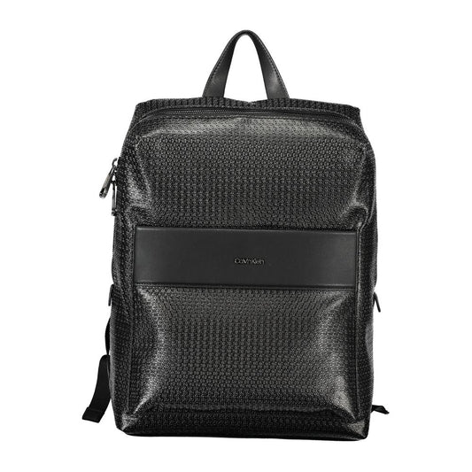 Sleek Urban Traveler Backpack in Black - GLAMHUB BOUTIQUE 