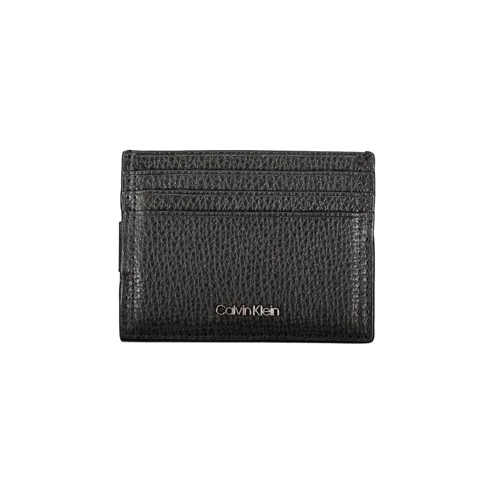 Sleek Leather Card Holder with Money Clip - GLAMHUB BOUTIQUE 